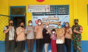 Jemput Bola Polres Prabumulih Vaksinasi Pelajar SDN 23