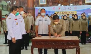 Pelantikan Pengurus BPC HIPMI Tulungagung, Begini Harapan Bupati Maryoto