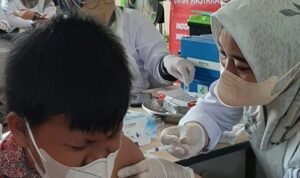 Ketiga Kalinya Binda Sumsel Vaksinasi Pelajar Usia 6-11 Tahun   