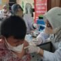 Ketiga Kalinya Binda Sumsel Vaksinasi Pelajar Usia 6-11 Tahun  