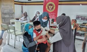 Binda Sumsel Vaksin Anak Usia 6-11 Tahun di OKU