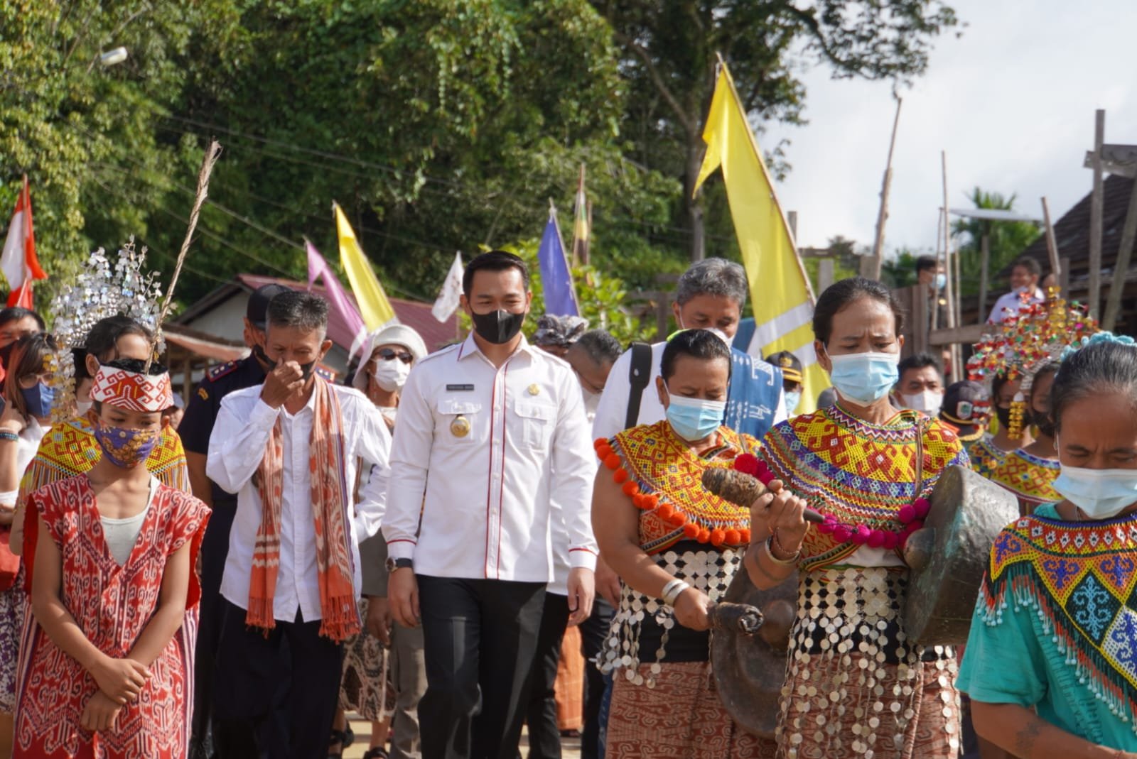 Berikut 6 Kegiatan yang Dilakukan Bupati Kapuas Hulu di Desa Sungai Utik