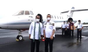 Menteri Perhubungan RI Tinjau Kemajuan Bandara Atung Bungsu Pagar Alam