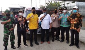 Menir, Pengusaha Kilang Padi asal Perbaungan Hibahkan Mobil Ambulans