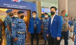 Musda VI Demokrat Jatim Usai, Emil Dardak dan Bayu Airlangga Ikuti Fit And Proper Test di Jakarta