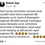Netizen : Di Batanghari, Orang Lebih Takut Sama Angkutan BB Daripada Covid