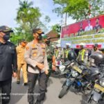 Apel Gelar Pasukan Pamor Keris, Kapolres Tulungagung Beberkan Langkah Antisipasi Terjadinya Varian Omicron
