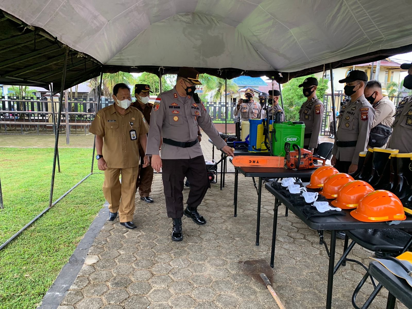 Sekda Kapuas Hulu Pimpin Apel Kesiapsiagaan Bencana Alam