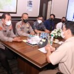 Kapolda Sumsel Terima Kunker Tim Balai Karantina Ikan Palembang