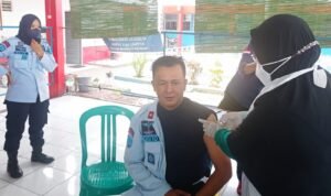 Rutan Prabumulih Gelar Apel Deklarasi Janji Kerja Tahun 2022 dan Lakukan Hal ini