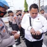 Propam Polda Sulbar Sidak Polresta Mamuju