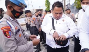 Propam Polda Sulbar Sidak Polresta Mamuju