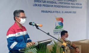 CSR Pertamina Prabumulih Field Bergulir, Dirut PHR Regional 1 Sumatera Tinjau Program SARAH Majasari