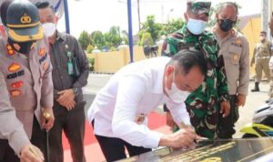 Selesai Dibangun, Bupati dan Kapolres Resmikan Gedung Wicaksana Laghawa Polres Lahat