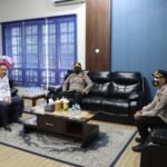 Kapolres Lahat AKBP Eko Sumaryanto SIK Silahturahmi ke Ruang Kerja Bupati Lahat