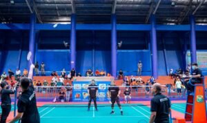 Bobby Nasution Pukul Kok Perdana, Turnamen Badminton PUD Pasar Medan Dimulai