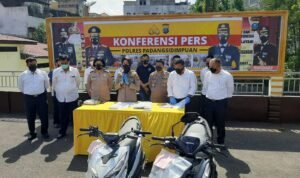 Polres Padangsidimpuan Gelar Konferensi Pers Pencurian dengan Kekerasan