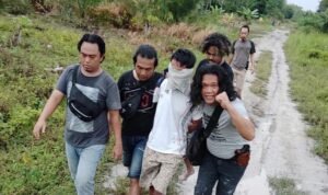 Belum Sehari, Pembunuh Pria Pasar Angso Jambi Diamankan Polisi