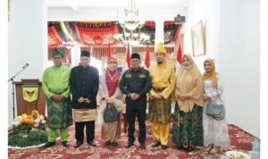 Bupati Tanah Datar Sambut Rombongan Kerajaan Rantau Kampar Kiri Gunung Sahilan