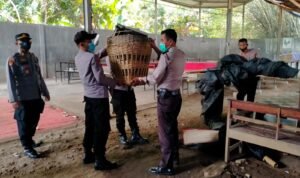 Polsek Kalangbret Grebek Lokasi yang Diduga Tempat Judi Sabung Ayam