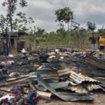 Satu Rumah di Desa Tebedak II Hangus Dilalap Api