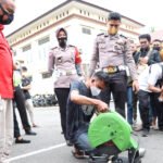 Polres Lhokseumawe Musnahkan 34 Knalpot Brong yang Terjaring Razia