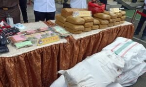 Polres Metro Jakbar Musnahkan Ratusan Kilogram Narkotika Hasil Tangkapan Selama 3 Bulan