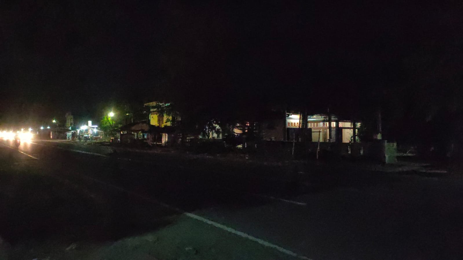 Minim Penerangan, Lintasan Jalan Nasional di Lhokseumawe Picu Lakalantas