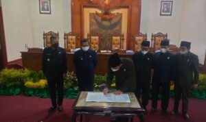 DPRD Tulungagung Gelar Rapat Paripurna Penyampaian Perubahan Propemperda Tahun 2022 dan Penetapan Perda
