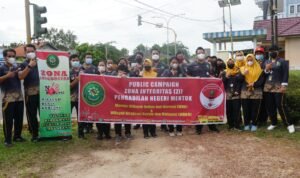 Pengadilan Negeri Mentok Gelar Public Campaign Anti Suap