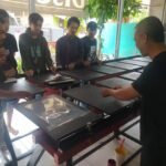 Tingkatkan Kualitas Produk, Purwakarta Sablon Komunitas Latih Skill Raster