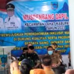 Ini Kata Cik Ujang Saat Buka Musrenbang Di Kecamatan Lahat