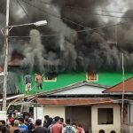 Kantor Desa Dalam Selimbau Kapuas Hulu Terbakar, Kerugian Belum Diketahui