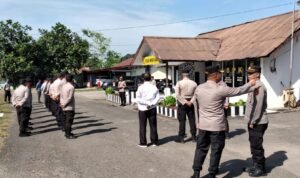 Kapoores Lahat Cek dan Kontrol Mako Polsek Merapi Barat