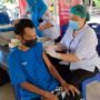 Kejar Herd Immunity, Binda Sumsel Lakukan Vaksinasi ke Warga Pangkalan Benteng Banyuasin