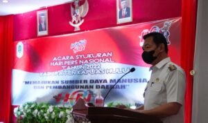 Hadiri Syukuran HPN 2022, Bupati Kapuas Hulu Katakan Ini
