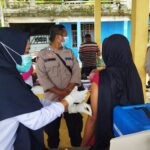 Polres Fakfak Buka 7 Gerai Vaksin Cegah Penularan Varian Omicron