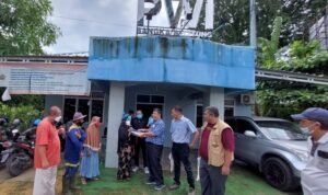 Peringati HPN 2022, PWI Babel Salurkan 8,5 Ton Beras