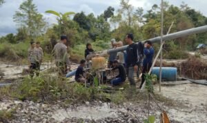 Polres Kapuas Hulu Amankan 6 Terduga Pelaku PETI di Boyan Tanjung