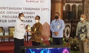 Sosialisasi SPT Wajib Pajak, Bupati Tulungagung: ASN Harus Taat Pajak