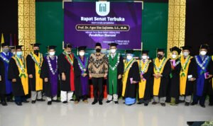 Wabup Tulungagung Hadiri Pengukuhan Prof. Agus Eko Sujianto