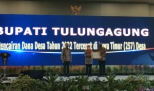4 Kabupaten Penyaluran DD Tercepat di Jatim, Wabup Tulungagung: Nomor 2 Ayem Tentrem Mulyo Lan Tinoto