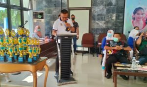Sekda Lahat Buka Lomba Seleksi Pornas Aerobic Competition dan Zumba Party Se-Sumatera Selatan 2022
