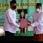 Hadiri Peletakan Batu Pertama Pembangunan Masjid, Wabup Tulungagung: Selamat Isra Mi’raj 2022