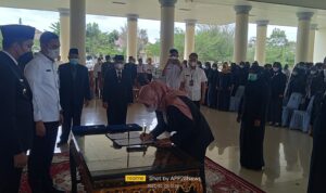 Lantik 228 Kepsek, Bupati Ogan Ilir Tegaskan Fokus Bekerja