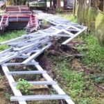 Covid-19, Hentikan Pembangunan Gedung Sarana Olahraga Desa Sengkati Baru