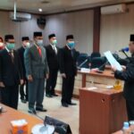 Lantik 7 Pejabat administrator dilingkungan pemerintah kabupaten Lahat,Ini Harapan Wakil Bupati Lahat H.Hariyanto