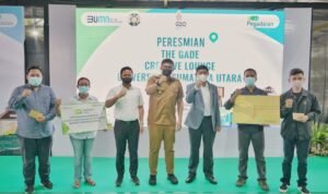 Resmikan The Gade Cr­eative Lounge, Bobby Nasution: Wadah Mah­asiswa Kembangkan Po­tensi & Kreativitas