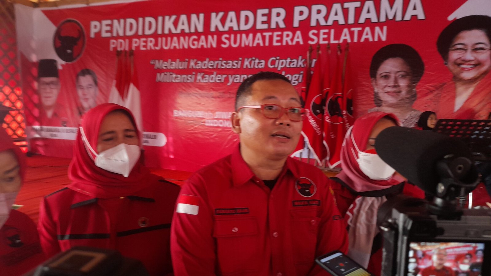 PDIP Sumsel Targetkan 17 Ribu Kader Ikuti Pendidikan