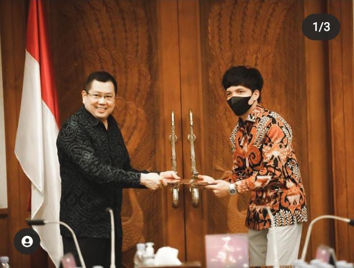 Atta Halilintar Ditunjuk Hary Tanoesoedibjo sebagai Anggota Executive FFI